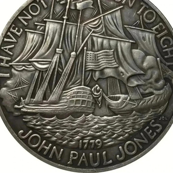 1779 USA Coin, Sailing Antique Silvery Dollar.. NWT - Picture 5 of 6